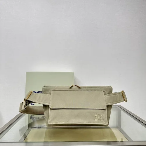 Burberry Pocket Detail Shoulder Bag Original Authentic Luxury