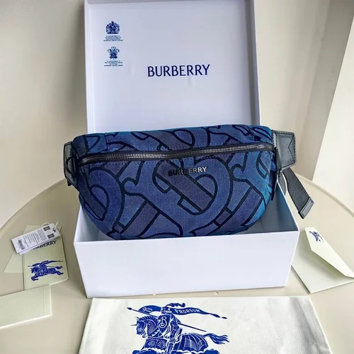 Burberry Pocket Detail Shoulder Bag Original Authentic Luxury