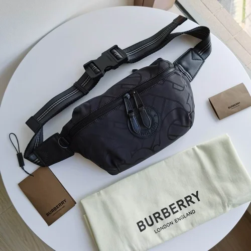Burberry Pocket Detail Shoulder Bag Original Authentic Luxury