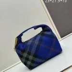 11 Burberry Lunch Box Structured Bag Women Luxury Check Designer