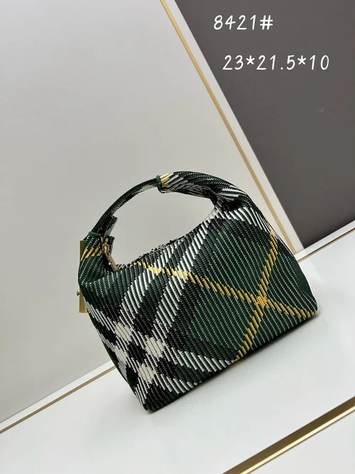 11 Burberry Lunch Box Structured Bag Women Luxury Check Designer