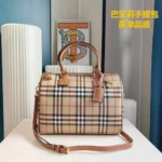 11 Burberry Bowling Check Shoulder Bag Women Luxury Designer