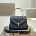 Bvlgari Serpenti Handbag Medium Leather Women Luxury Designer