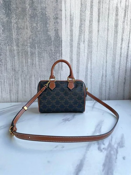 11 Celine Triomphe Small Shoulder Bag Women Luxury Canvas