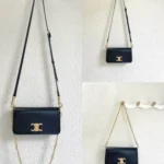 11 Celine Triomphe Small Shoulder Bag Women Luxury Canvas