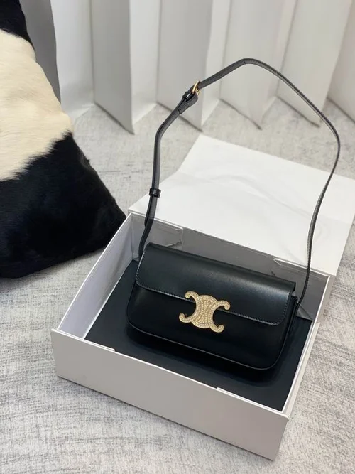 11 Celine Triomphe Small Shoulder Bag Women Luxury Canvas