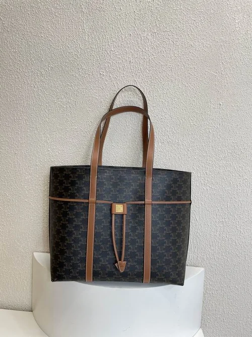 11 Celine Large Shopping Bag Canvas Women Luxury Designer