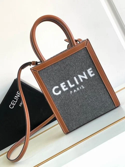 Celine Original Large Tote Bag Authentic Triomphe Canvas Luxury