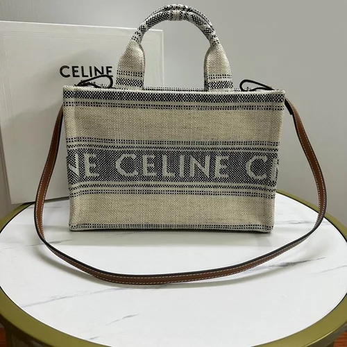 Celine Original Large Tote Bag Authentic Triomphe Canvas Luxury