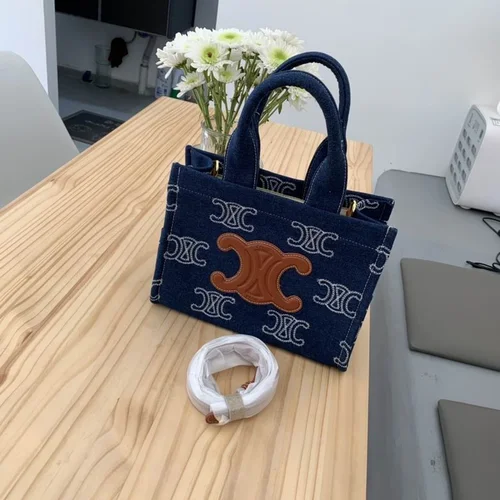 11 Celine Large Tote Bag Canvas Women Luxury Shopping Designer