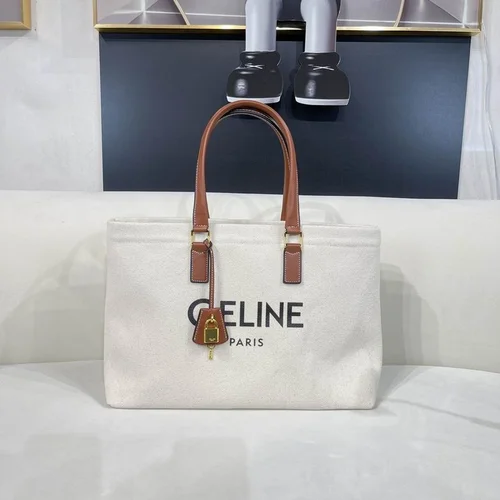 11 Celine Large Tote Bag Canvas Women Luxury Shopping Designer