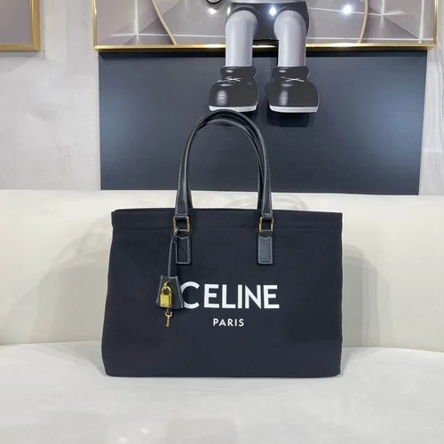 11 Celine Large Tote Bag Canvas Women Luxury Shopping Designer