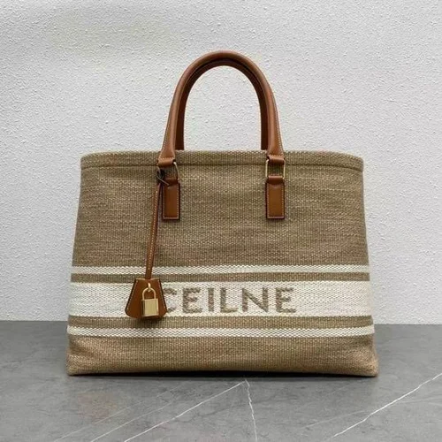 11 Celine Large Tote Bag Canvas Women Luxury Shopping Designer