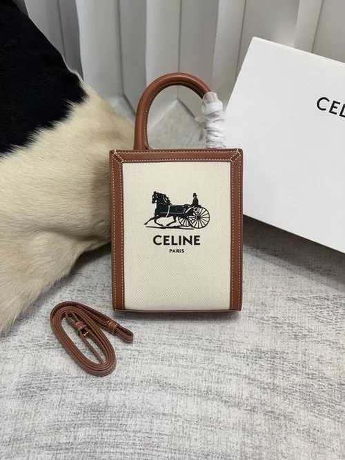 11 Celine Large Tote Bag Canvas Women Luxury Shopping Designer