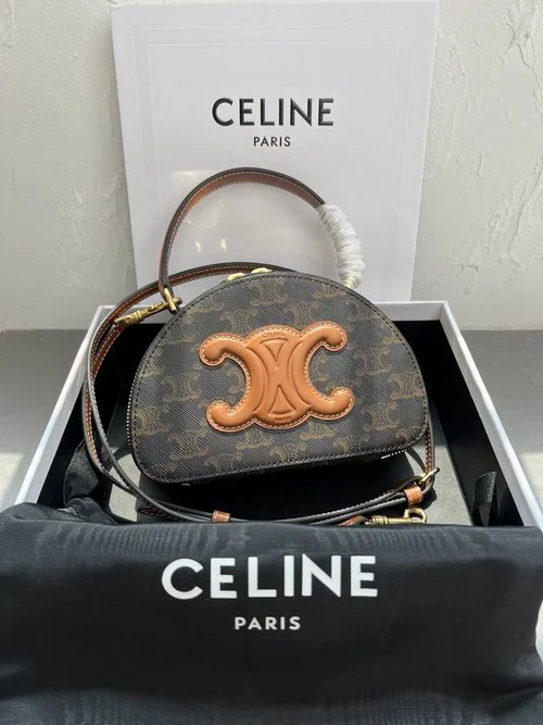 Celine Half Moon Small Shoulder Bag Women Luxury Designer