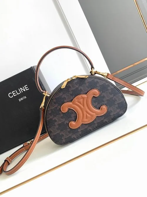 Celine Half Moon Small Shoulder Bag Women Luxury Designer