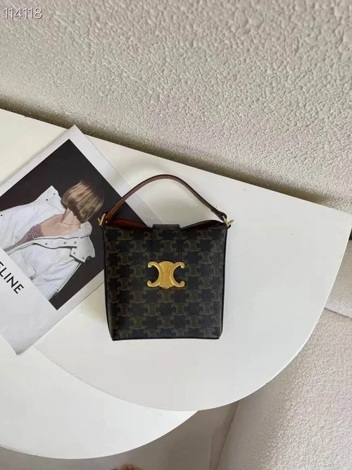 11 Celine Large Shoulder Bag Women Luxury Smooth Leather Designer