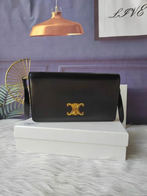 11 Celine Large Shoulder Bag Women Luxury Smooth Leather Designer