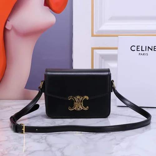 11 Celine Large Shoulder Bag Women Luxury Smooth Leather Designer