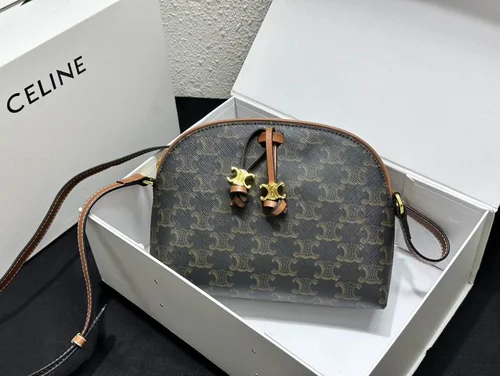 11 Celine Large Shoulder Bag Women Luxury Smooth Leather Designer