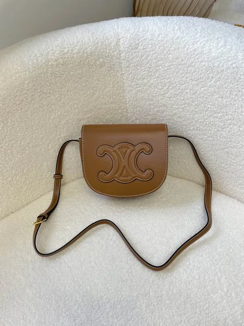 11 Celine Large Shoulder Bag Women Luxury Smooth Leather Designer