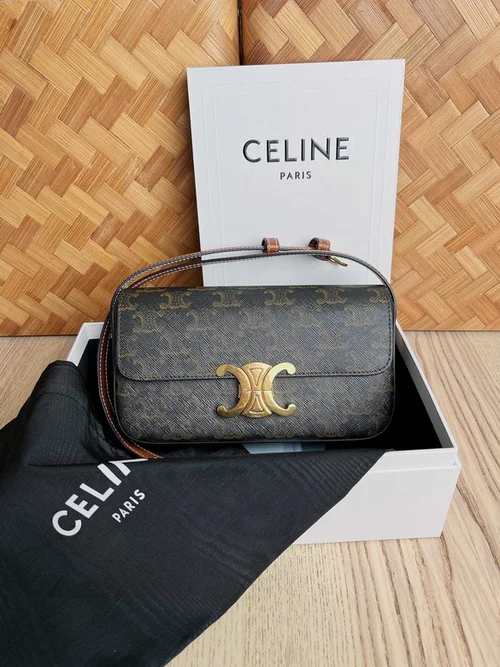 11 Celine Large Shoulder Bag Women Luxury Smooth Leather Designer