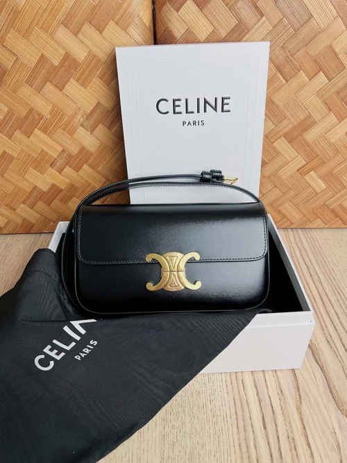 11 Celine Large Shoulder Bag Women Luxury Smooth Leather Designer