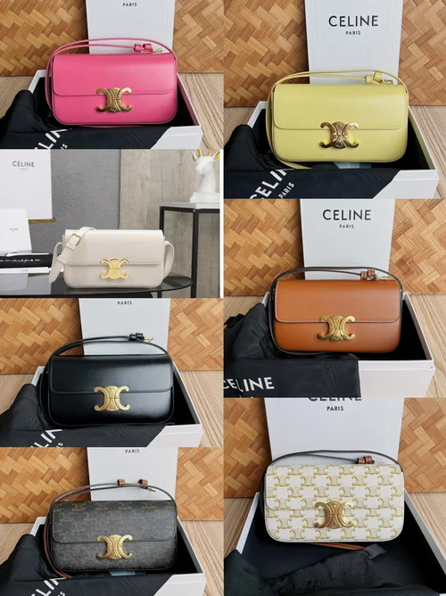 11 Celine Large Shoulder Bag Women Luxury Smooth Leather Designer