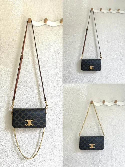 11 Celine Large Shoulder Bag Women Luxury Smooth Leather Designer