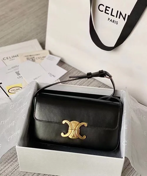 11 Celine Large Shoulder Bag Women Luxury Smooth Leather Designer