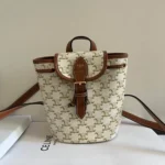Celine Original Backpack Women Men Luxury Triomphe Canvas