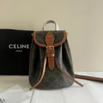 Celine Original Backpack Women Men Luxury Triomphe Canvas