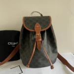 Celine Original Backpack Women Men Luxury Triomphe Canvas