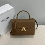 Celine Original Women's Handbag Authentic Triomphe Canvas Luxury
