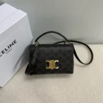 Celine Original Women's Handbag Authentic Triomphe Canvas Luxury