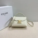 Celine Original Women's Handbag Authentic Triomphe Canvas Luxury