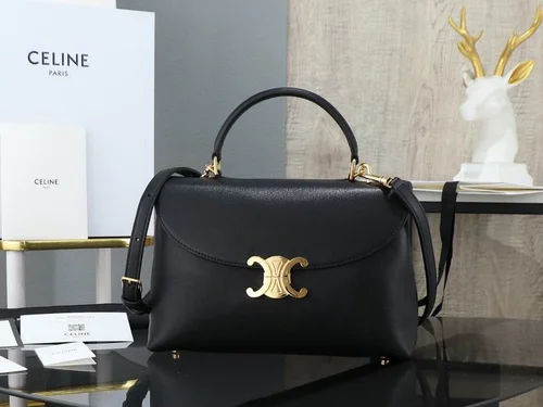 Celine Original Women's Handbag Authentic Triomphe Canvas Luxury