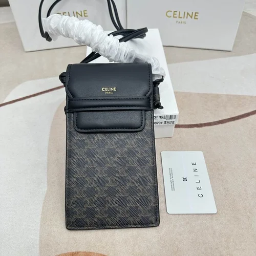 11 Celine Cell Phone Bag Mini Crossbody Women Luxury Leather