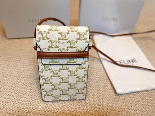 11 Celine Cell Phone Bag Mini Crossbody Women Luxury Leather