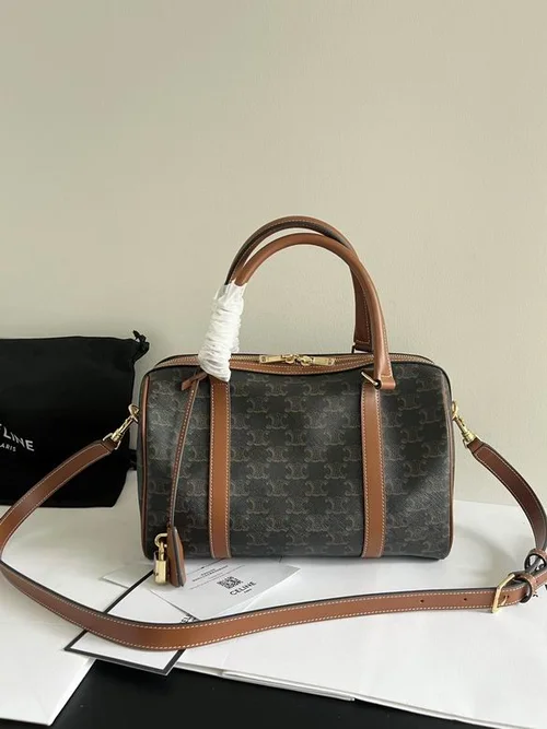 Celine Boston Original Medium Bag Authentic Luxury Leather