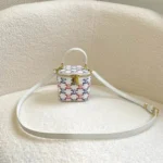 Celine Makeup Cosmetic Pouch Women Luxury Leather Designer