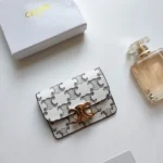 11 Celine Women's Wallet Luxury Leather Triomphe Designer