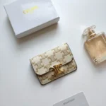 11 Celine Women's Wallet Luxury Leather Triomphe Designer