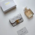 11 Celine Women's Wallet Luxury Leather Triomphe Designer