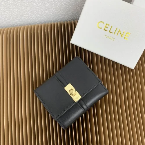 11 Celine Women's Wallet Luxury Leather Triomphe Designer
