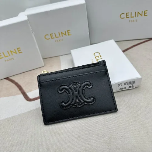 11 Celine Women's Wallet Luxury Leather Triomphe Designer