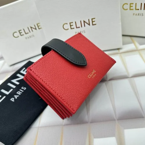 11 Celine Women's Wallet Luxury Leather Triomphe Designer