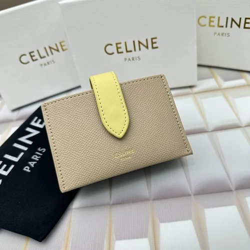 11 Celine Women's Wallet Luxury Leather Triomphe Designer