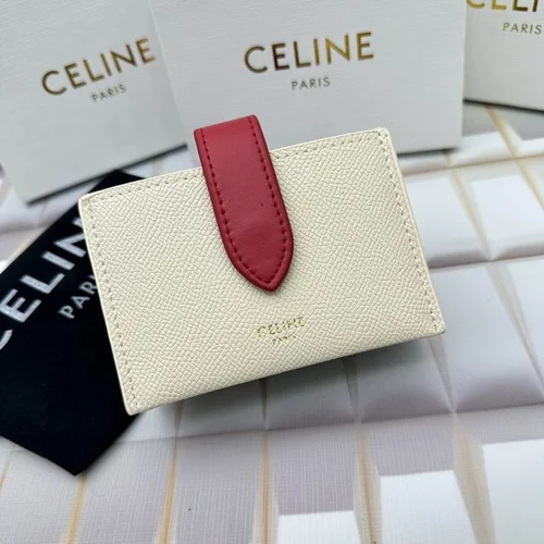 11 Celine Women's Wallet Luxury Leather Triomphe Designer