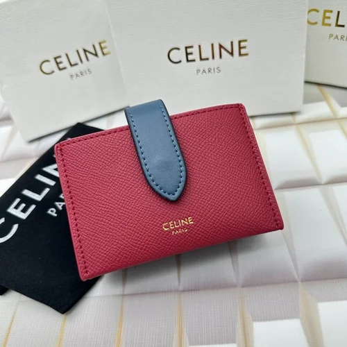 11 Celine Women's Wallet Luxury Leather Triomphe Designer